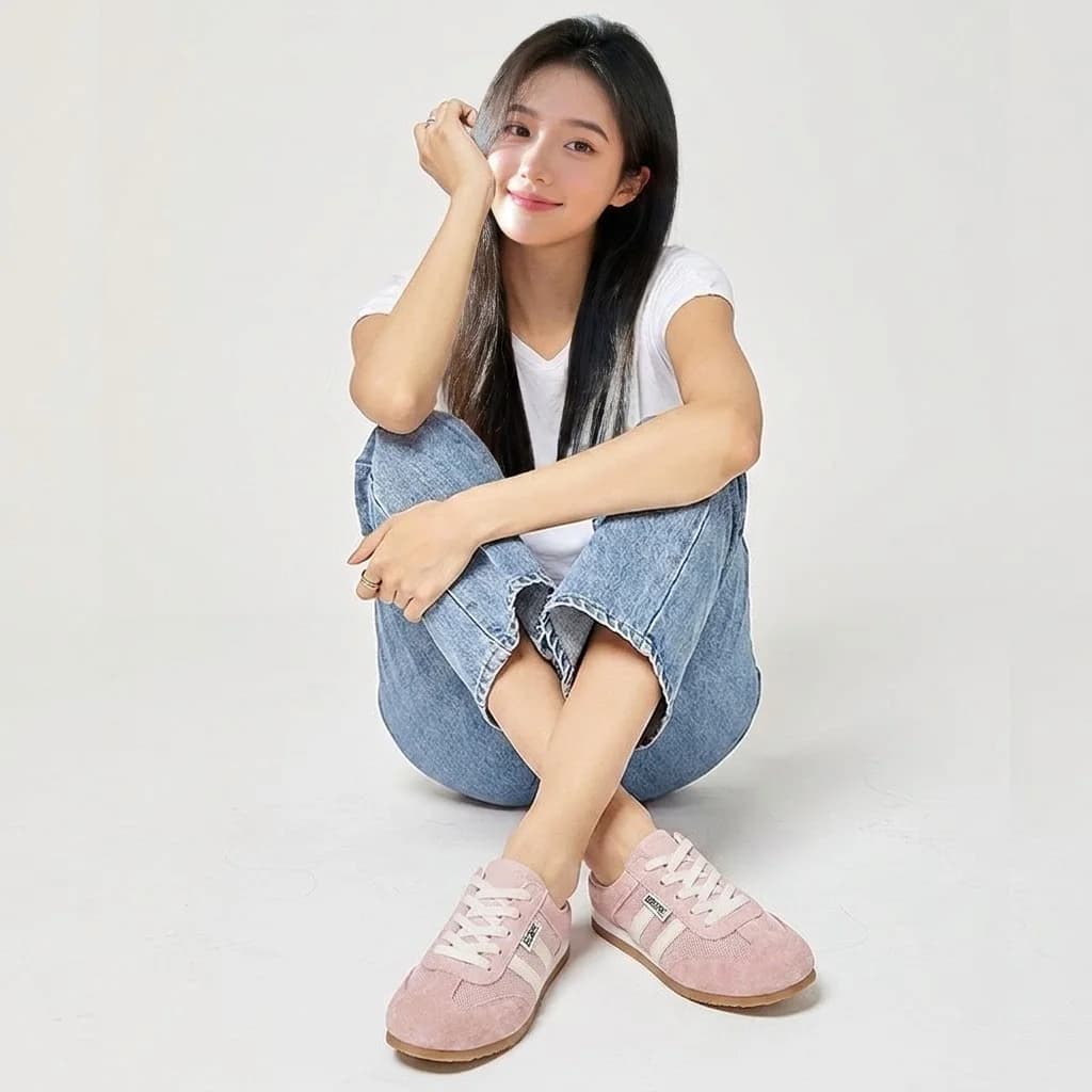 Giày Sục Đạp Gót Nữ Mule Sneaker GGOBK CloudS Vải Lưới Thoáng Khí, Êm Chân, Thời Trang – Màu Hồng Rose — trải nghiệm thực tế