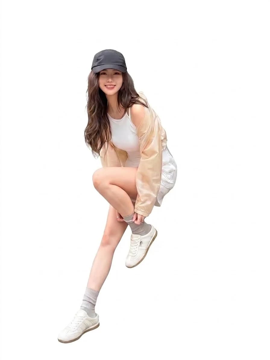 Giày Sục Đạp Gót Nữ Mule Sneaker GGOBK CloudS Vải Lưới Thoáng Khí, Êm Chân, Thời Trang – Trắng Vanilla Cream — trải nghiệm thực tế